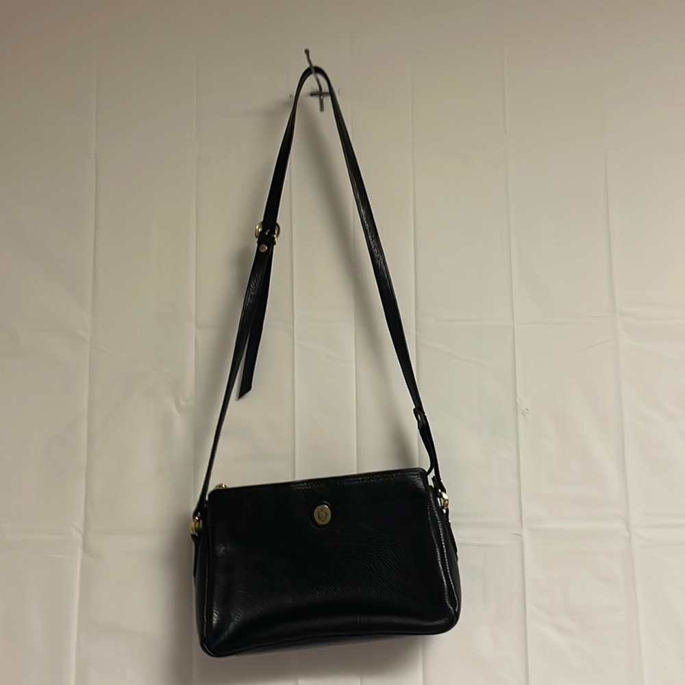 Liz Claiborne black leather purse
